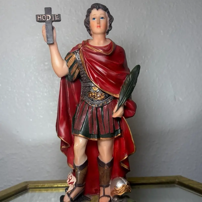 Saint Expedite Statue