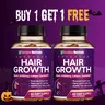 (2-Pack) Rainbow Nutrients 24-in-1 Advanced Hair Growth Supplement with Biotin 10,000 mcg, Collagen & Saw Palmetto, Supports Hair Loss, Fuller Hair, Skin & Nails, 120-Day Supply