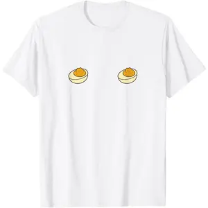 Unisex I'm Just Here for The Deviled Eggs Funny Couple Matching T-Shirt