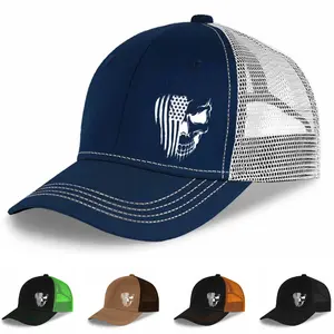 Men'S And Women'S Stylish Letter Flag Skull Printed Curved Baseball Cap Summer for Men Women Teens Comfortable Breathable Perfect for Daily Casual Use