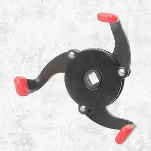 One-way three-jaw filter wrench, oil grid changer, filter wrench, mobile phone oil core, ball head anti-slip edging Auto Repair Tool