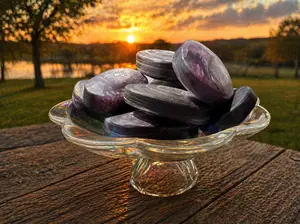 Lepidolite Mica Palm Stone