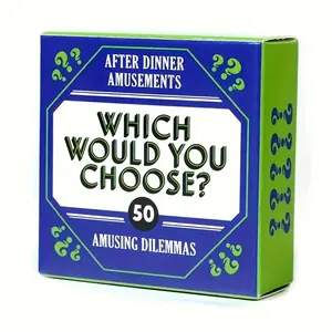 Card Games - 50 Fun Choices, Conversation Card Games for Parties, Interactive Card Games for Families, Portable Camping and Holiday Games, Family Fun Game