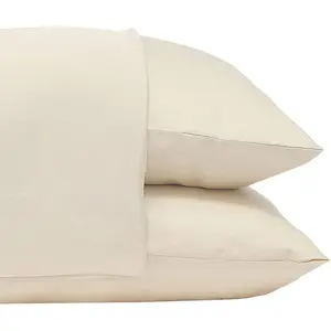Classic 2- Twill Pillowcase Set |  | Standard | Viscose Material | Allergy Resistant, Naturally Thermal-Regulating, and Extra Soft