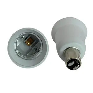 Rebaydo 2pcs BA15D male to E26/E27 female Adapter