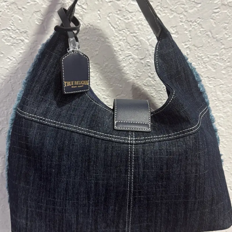 Women's True Religion PU Leather Crossbody Purse - Compact, Durable, Unique Gift, Party Gift