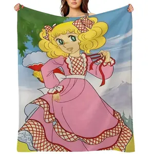 Soft Funny Throw Blankets Super Candy Candy Premium Flannel Flannel Lightweight Blanket Warm Plush Blankets All Season Use Suitable for both children and adults It is an excellent gift for children, family and friends
