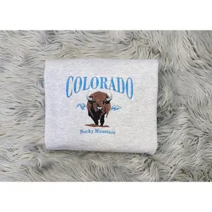 Embroidered Colorado Unisex Shirt, Rocky Mountain National Park Embroidered shirt
