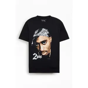 PacSun Men's 2Pac Big Head T-Shirt - Multicolor