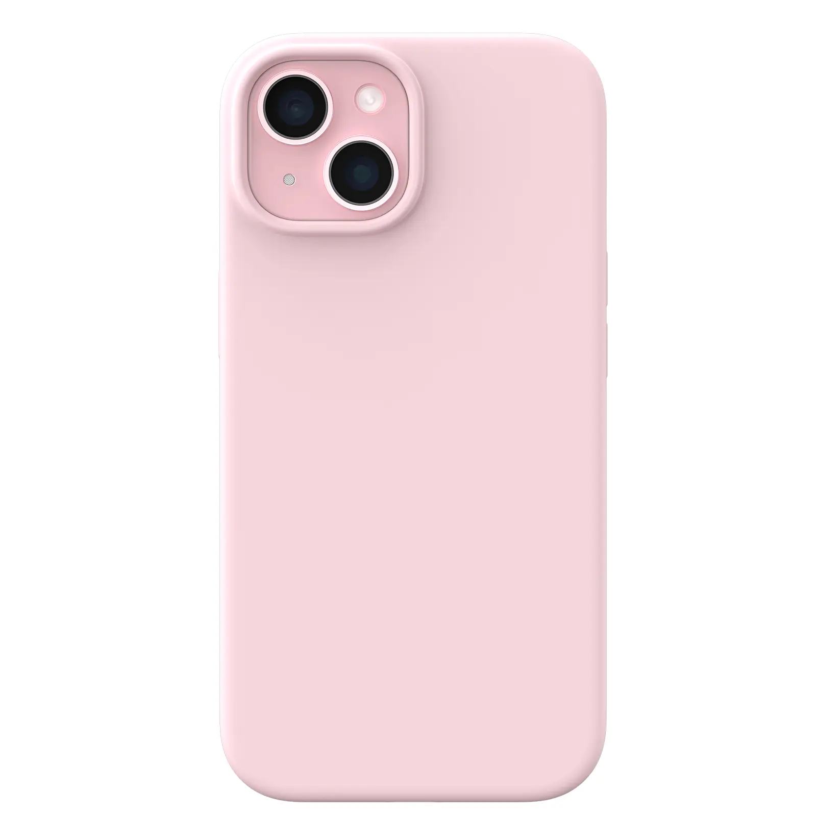 ORNARTO Soft Silicone Smartphone Cover with Camera Protection for iPhone 12-15 Series, Shockproof Full Body Smartphone Casing, Silky Soft Touch, Wireless Charging Support Phone Accessory
