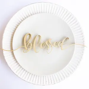 Thanksgiving plate settings