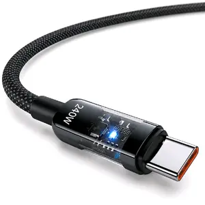 240W Fast Charging Cable for Mobile Cellphone, Smartphone, Electronic Devices – Compatible with Tablets, Laptops