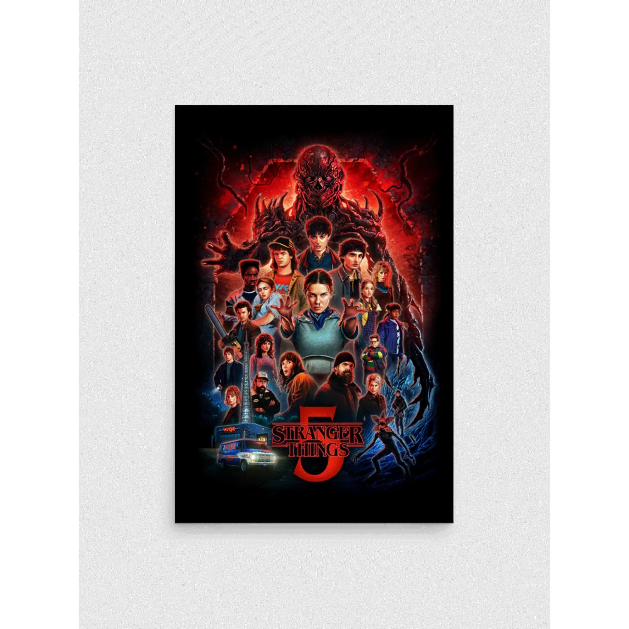 Stranger Things x Kyle Lambert Poster Season 5 Art Stranger Things x Kyle Lambert Poster Season 5 Art