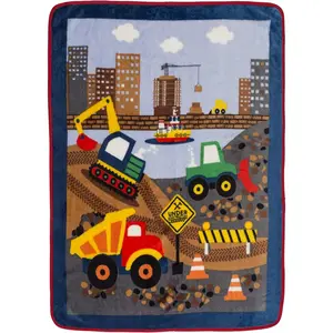 KIDS Toddler Blanket - 30" x 40" Super soft, plush, warm and comfortable