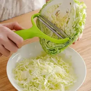1pcs Multifunctional Stainless Steel Cabbage Slicer And Vegetable Peeler - Perfect For Slicing, Shredding, And Scraping - Essential Kitchen Tool , Vegetable Slicer