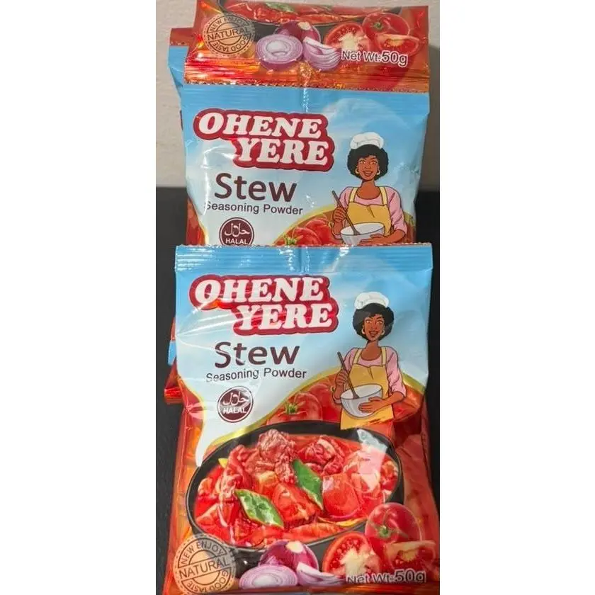 Oheneyere Stew Seasoning Powder - 10 Sachets
