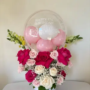 Customized Birthday BOBO Balloon - Customizable Colorful Balloon for Celebrating Special Occasions