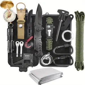 18 in 1 Multi-function Tool Bag, Gear, Fishing Camping Accessories, Cool Gadgets. Gifts for Dad, Husband and Father - Father's Day, Anniversary, Birthday Gifts, Gifts for Boyfriend and Men -