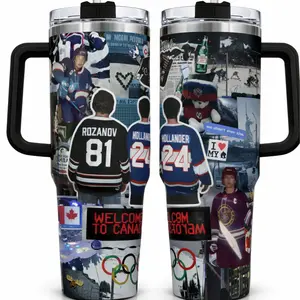 Romance 40oz Tumbler, Hollanov Couple Stainless Steel Tumbler, Hudson Williams Connor Storrie Cup, Movie Book Fans Gift