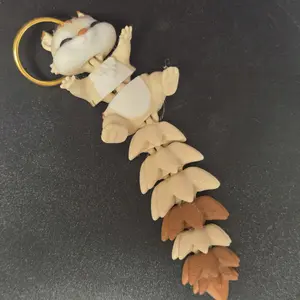 3d printed squirrel keychains