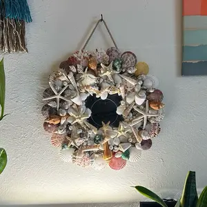Shell and pearl mirror