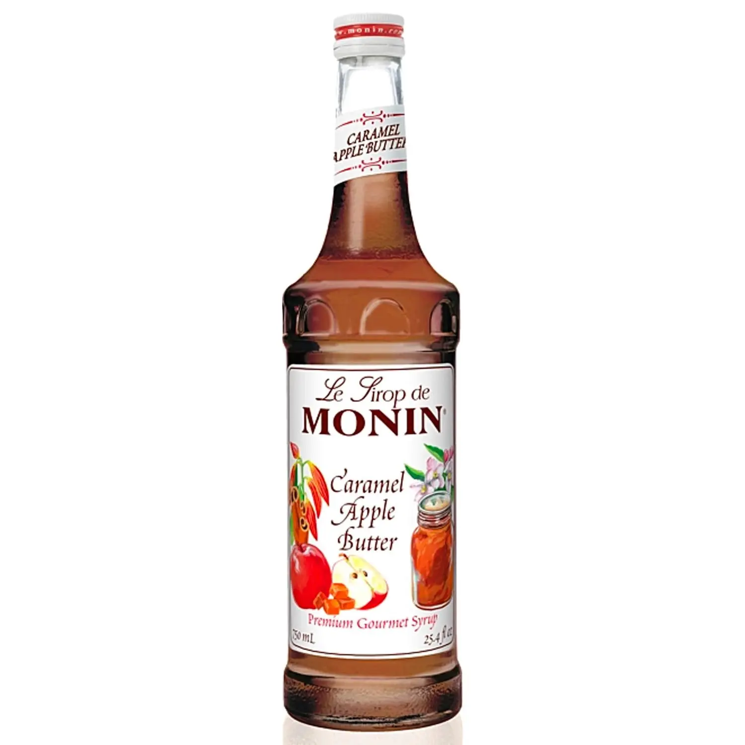 Monin - Caramel Apple Butter Syrup, 750ml Beverage Natural