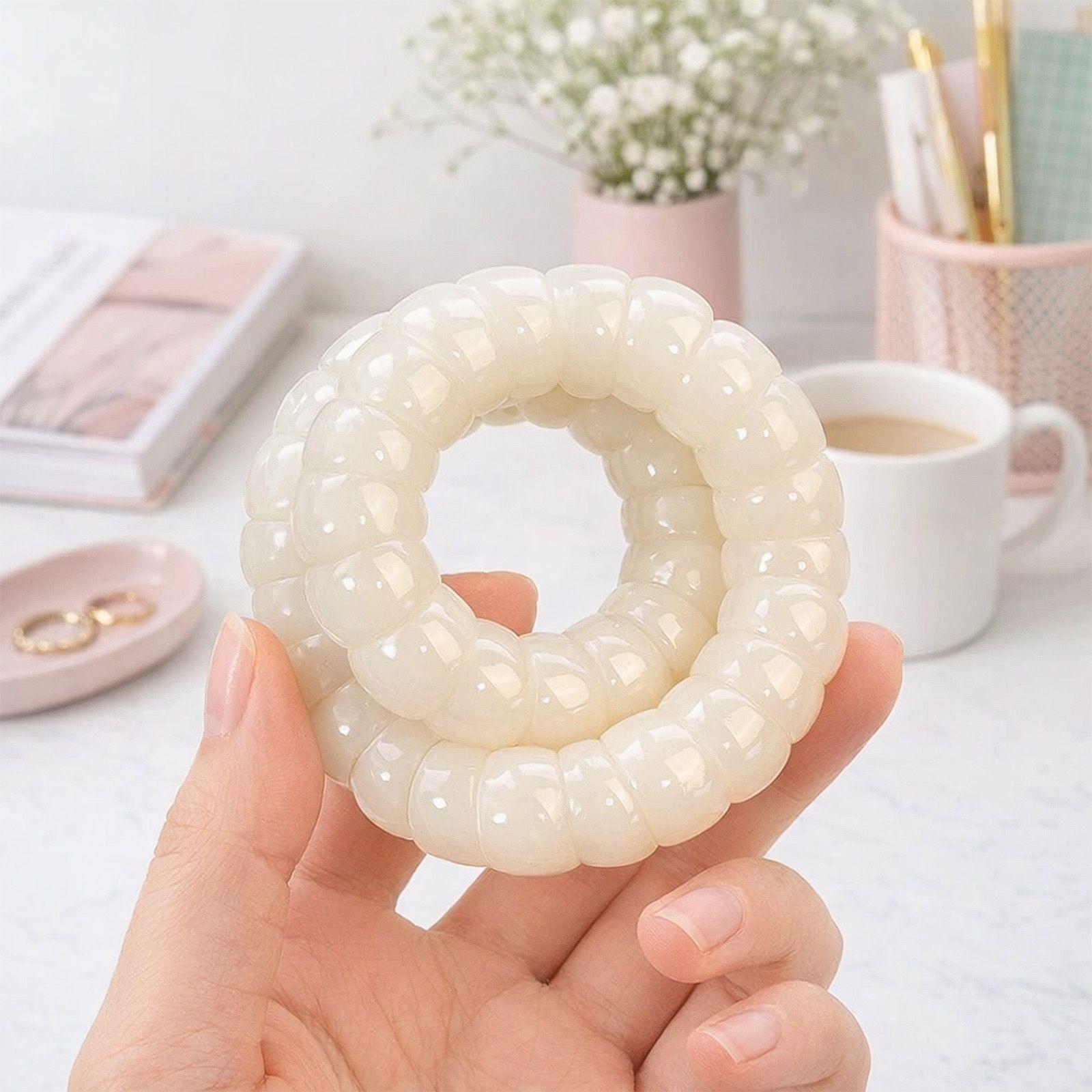 Fidget Bracelet, Fidget Bracelet for Women, Bodhi Bracelet Anxiety Relief Tool, Discreet Sensory Jewelry for Stress Management, Focus Enhancement During Work and Commutest