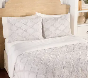 Hotel du Cobb Diamond Coverlet Set - Full/Queen by Dennis Basso