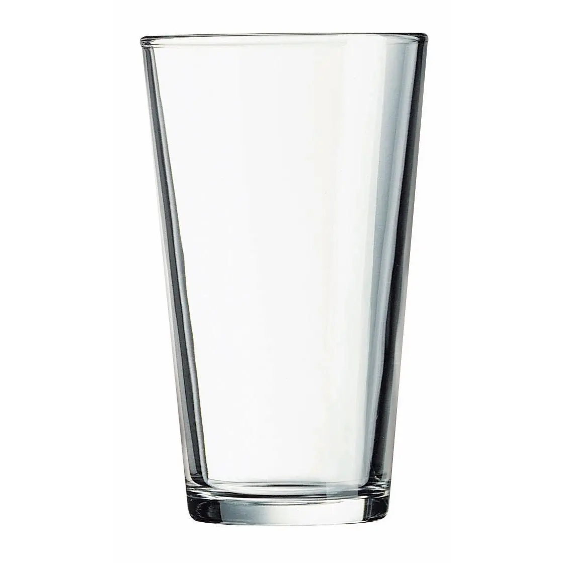 Luminarc Pub Beer Glasses Pub Set - 16oz (500ml) Soda Ash Glass Set of 9 (Buy 8 Get 1 Free), Durable Lead-Free Dishwasher-Safe Kitchen Drinkware for Alcoholic Beverages