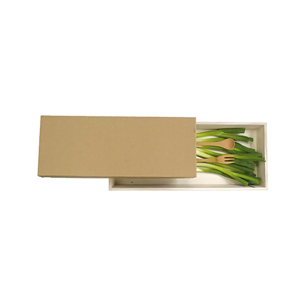 212 MAIN Heavy-Duty Wooden Tableware Trays - Biodegradable, Grease-Resistant, Hot-Cold Safe - Pack of 10