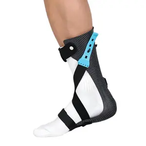Foot drop specific AFO brace, lightweight and comfortable ankle foot orthotics, stroke nerve injury walking assistance, universal foot support for men and women