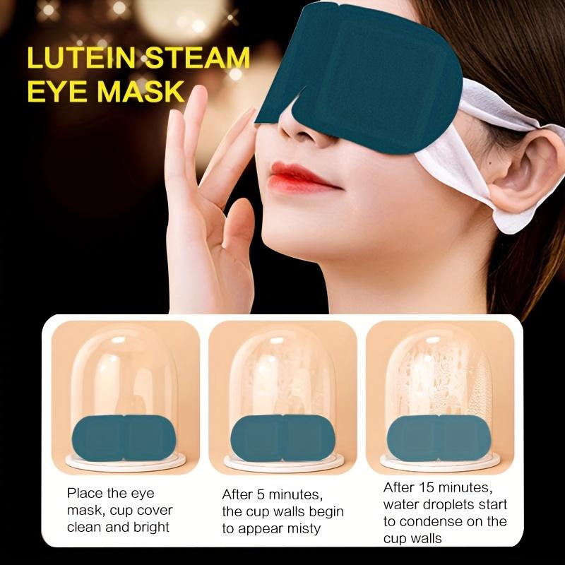 Light-Blocking and Popular Eye Mask for Protection - 30pcs Lutein Steam Eye Mask - Warm Moist for the Eyes - Convenient for Office And Travelling - Eye SPA Mask
