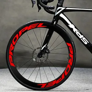 8PCS for Xidesheng AD350 ad300 Road Bicycle Wheel Sticker PROPEL Color Change Wheel Set Rim Tire Decoration