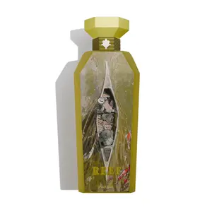 Reef Aurum Eau de Parfum – Cedarwood, Jasmine & Pineapple – Woody Floral Unisex Perfume – Earthy, Elegant & Sweet Long-Lasting Scent – 150ml