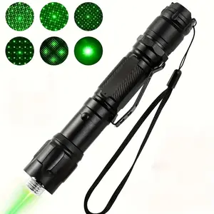 Green Laser Pointer With USB Charging Cable, Laser Pointer For Indoor Meetings,  Green Laser Flashlight