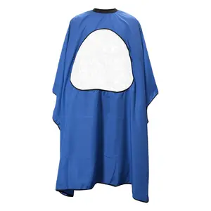 VOCOSTE Waterproof See-through Hair Cut Barber Cape Blue 1 Pc