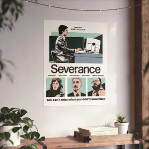 Severance Vintage Poster,Lumon Decor Print Art