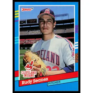 Rudy Seanez 1991 Donruss #218 Cleveland Indians