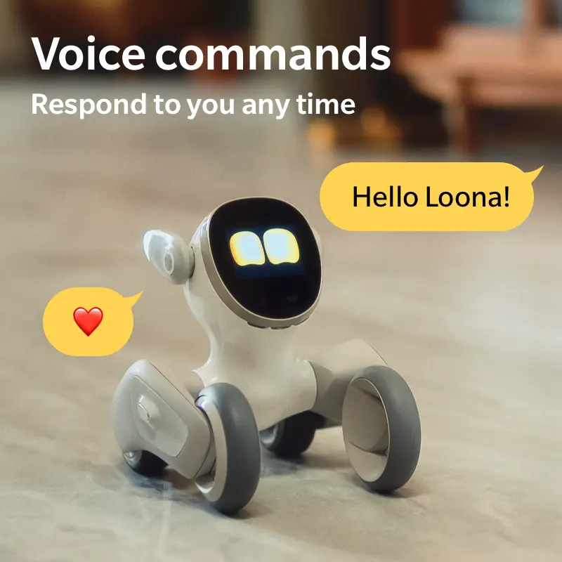 Loona Robot Premium Bundle (Charging Dock Included); Companion