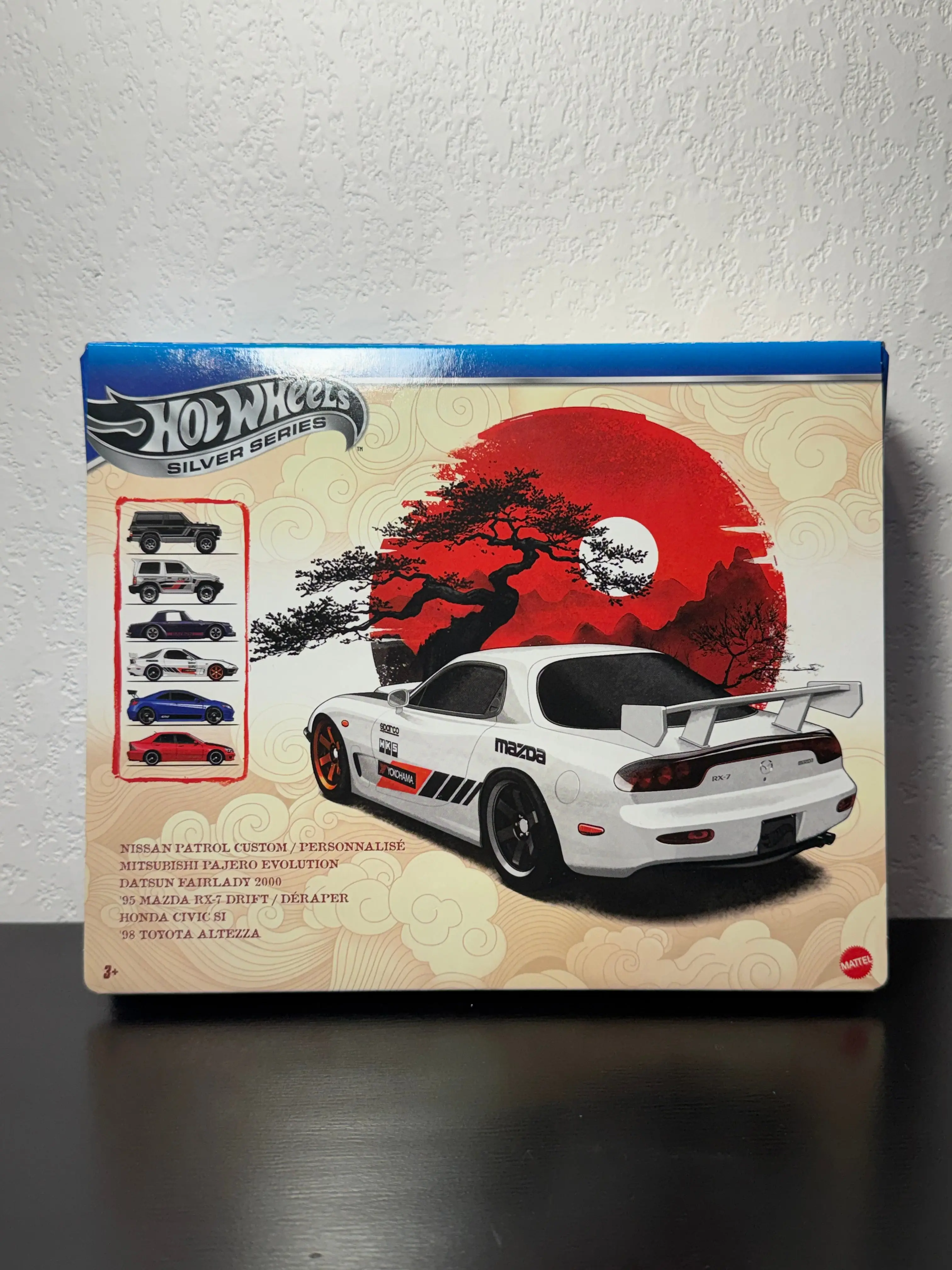 Hot Wheels Silver Series Streets of Japan JDM 6-Pack 1:64