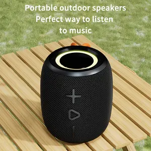 High-Quality Bluetooth Sleep Aid Audio Speaker - Compact Portable Battery-Powered Wireless Device with Lighted Display, Smartphone Connectivity, Waterproof Design for Indoor Ambiance, Sports, Battery-Powered Portable Speakers