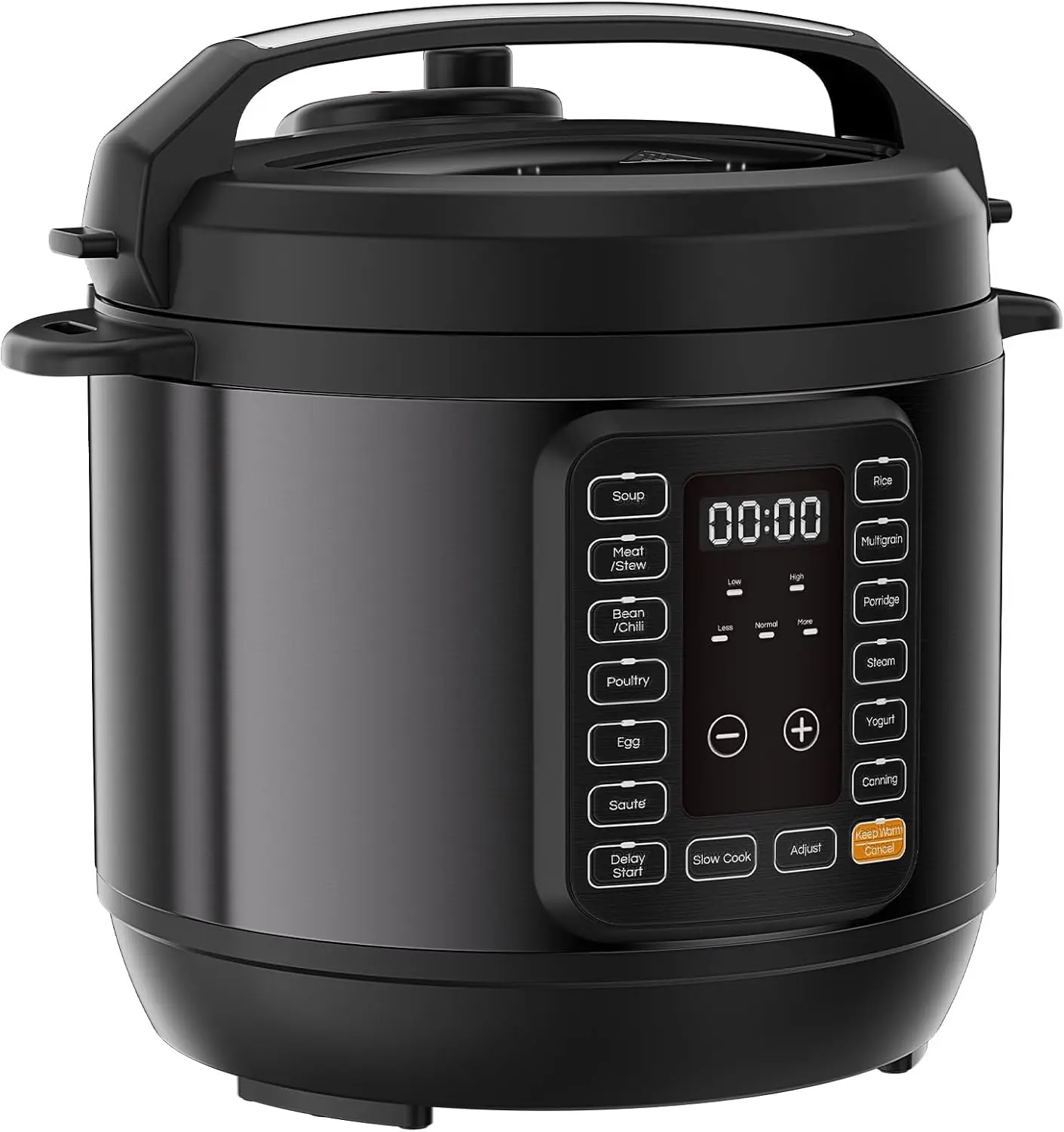 16-in-1 Electric Pressure Cooker 8QT, Programmable Multi Cooker with 12 One-Touch Presets, Ceramic Inner Pot, Delay Start & Keep Warm, Slow Cook, Sauté, Soup, Yogurt Maker, Includes Recipe Book