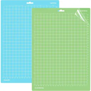 12x8.5 Inch  Mats for Cricut Joy Xtra, 2-Pack  Adhesive Mats (Standard, Light Grip) for Crafts, Quilting, Sewing