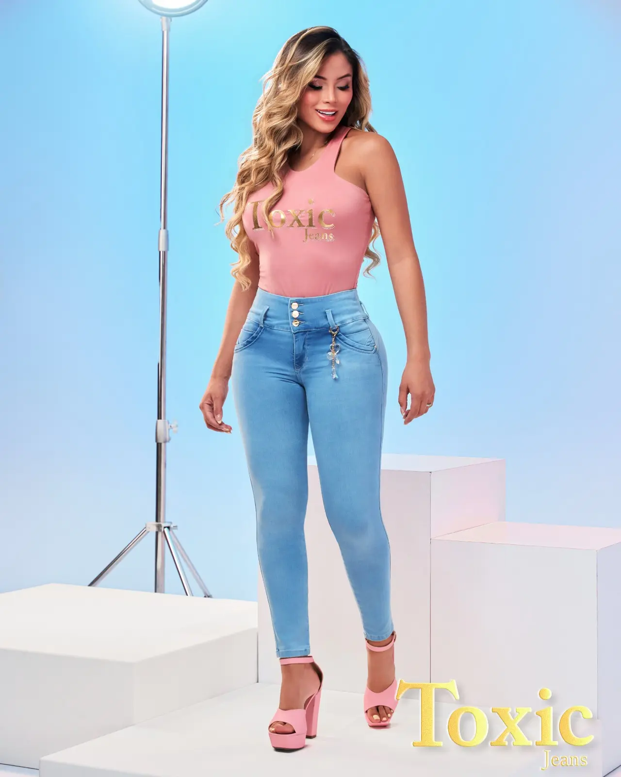 Colombian Jeans Butt Lifting Pants with Abdominal Control Push Up Design Skinny Fit Women's Bottom Underwear All Seasons Spandex Fabric Body Shaping & Comfortable Streetwear Style