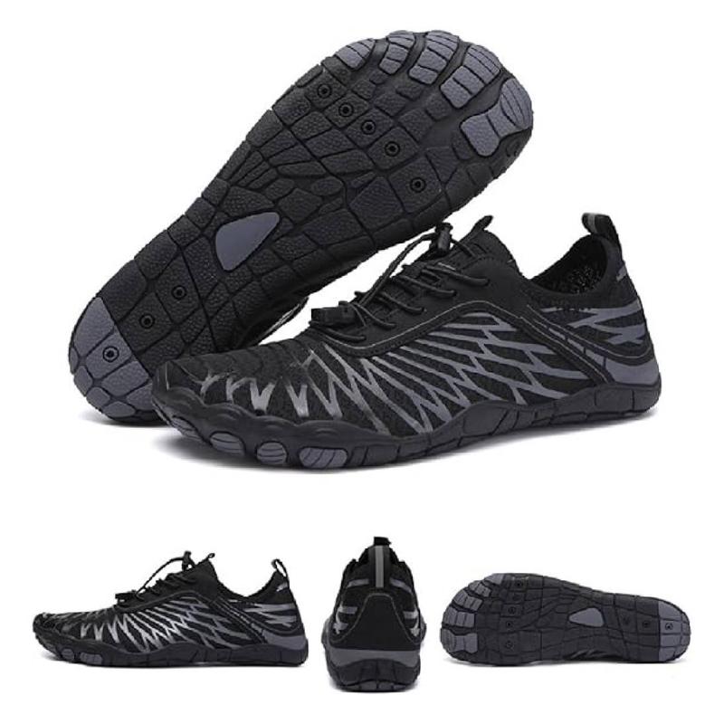 SANPON Hike Barefoot Shoes for Women & Men Breathable Non-Slip Athletic Footwear Wide Toe Water Shoes Activewear Universal Fit Ultra-thin Sole Mesh Upper Washable