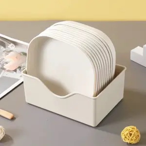 Durable Plastic Bone Dish Set, 11-Piece Multi-Use Design, Perfect for Serving & Cooking, Ideal for Daily Use & Special Occasions, Dinnerware, Elegant Plastic Plates