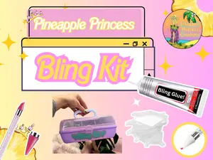 Pineapple Princess Bling Kit- all the tools you need to bedazzle like me!