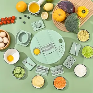 Multifunctional Vegetable Slicer, Home Fruit Dehydrator, Rotating Drying Machine, Kitchen Tool Set, Vegetable & Potato Cutter