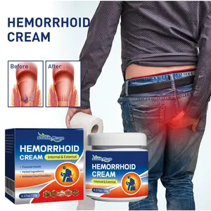 Hemorrhoid Cream for Relief of Pain, Swelling, Itching & Discomfort - Soothing Balm for Internal & External Hemorrhoids, Fast-Acting Relief