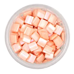 0596 Tila Beads - Peach